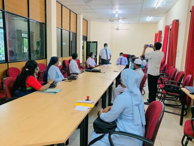 District Child Care Services Centre donated Computers to Child Development Centres-16.09.2021